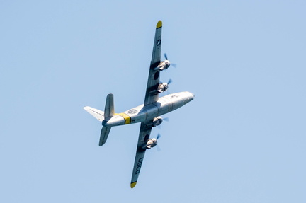 U.S. Coast Guard PB4Y-2G Privateer Underside View - Milwaukee Air Show 2025