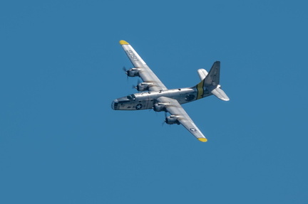 U.S. Coast Guard PB4Y-2G Privateer Banking Turn - Milwaukee Air Show 2025