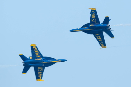 Navy Blue Angels Cross Pattern - Waterstone Bank Air Show